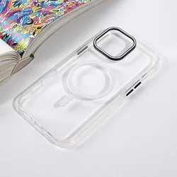 Maska za iPhone 16 Pro Max 6.9 Magsafe Color Pop, Bela