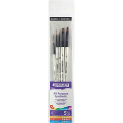Daler Rowney Graduate Multi-Technique Brush Synthetic Komplet čopičev 1 kos