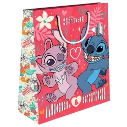 Luna: Disney Lilo in Stitch darilna vrečka 33x12x45 cm, več vrst, 1 kos