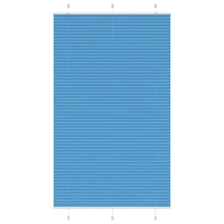 Plisirana zavjesa Plava 115x200 cm Širina tkanine 114,4 cm Poliester