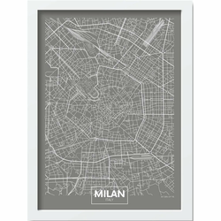Wallity Dekorativna slika na platnu, 40x55cm, Šarena