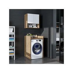 Skye Decor Ormarić za kupatilo Bathroom Furniture Set 2 Pieces 2812 65x60x30cm 283VLN1370