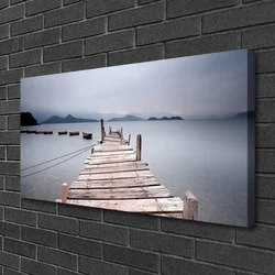 tulup.si Slika na platnu Morje bridge arhitektura 100x50 cm