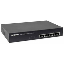 Intellinet Switch 8-Port Fast Ethernet PoE