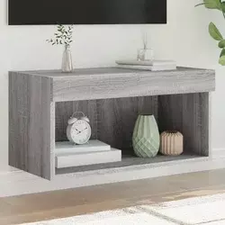 TV ormarić s LED svjetlima boja hrasta sonome 60x30x30 cm