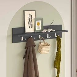 HANAH HOME Čiviluk Leon Anthracite