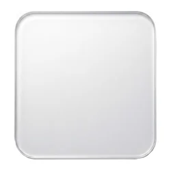 Zamensko staklo za plafonsko svetlo OAK SQUARE E27 32x32 cm, belo