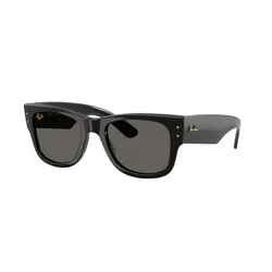 Ray Ban Naočare za sunce Blacked out Mega Balorama 0RB0840S 6826J5 51, Crne