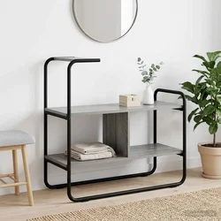 Konzolna stolica Siva Sonoma 80 x 35 x 75 cm Konstruirano drvo
