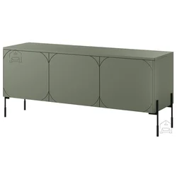 TV komoda Sonatia 150 3D - olivno zelena