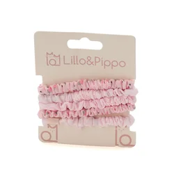 Lillo&Pippo gumica za kosu roze voćkice