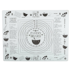 Pastry board, 48 x 38 cm, made of glass - Kitchen Craft