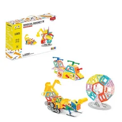 Magnetni komplet Engineering set 138 kosov - Magical Magnet II