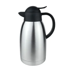 Thermal insulating carafe, stainless steel, 2L, Pioneer, Satin - Gru