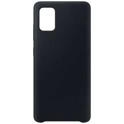 Samsung Futrola za mobitel Samsung A72, crna - Original Silicone Case A72