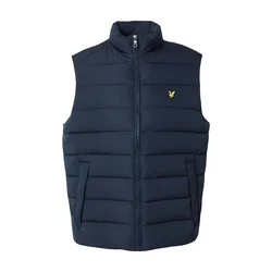 Lyle & Scott Brezrokavnik  mornarska
