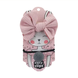 SNAILS gumica za kosu Boss Bunny Roze
