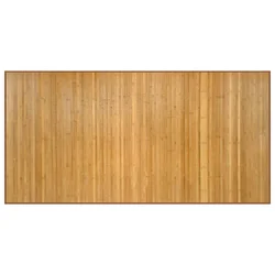 Vidaxl Preproga pravokotna naravna 100x200 cm bambus