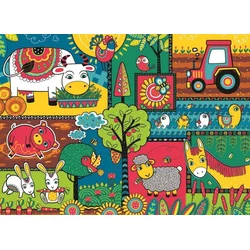 Ravensburger Dan kmetije Puzzle 60 kosov
