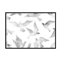 shumee PLAKAT ZA SLIKE V OKVIRJU 43x33 cm Ptice P929