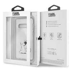 Maska Karl Lagerfeld Cat za Samsung S10e/ G970 transparent