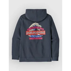 Patagonia Great Waves Uprisal moški pulover s kapuco summit blue