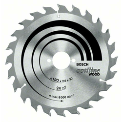 BOSCH List kružne testere Optiline Wood 210 x 30 x 2.8 mm. 36