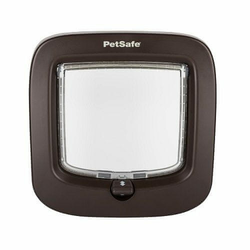 PetSafe Ročna vrata za mačke in pse DeLuxe rjava