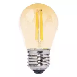 LED sijalica E27 6W Filament LFB-G45A-6D amber