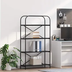 Polica Crni hrast 80 x 30 x 146 cm Konstruirano drvo