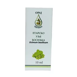 Etarsko ulje bosiljak 10 ml, Oraj