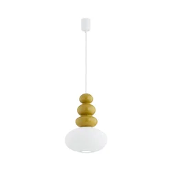 Argon 8821 - Luster na sajli DIEGO 1xGU10/5W/230V bela/smeđa