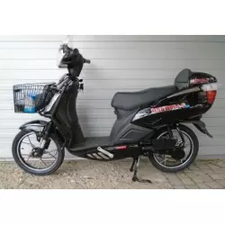 Električni skuter - E-bike TW Crna