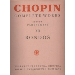 CHOPIN: RONDOS NOTE