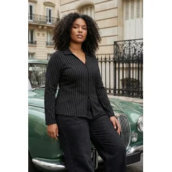 Trendyol Curve Ženska bluza Tbbaw26Af00095, Crna