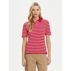 TOMMY HILFIGER Majica 1985 rdeča/bela