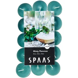 shumee Spaas 30 dišečih sveč 4,5 ure, vonj po meti in Hammanu