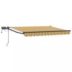 Ručna zlačivna tenda s LED diodama 3 x 2,5 m