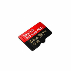 SanDisk 64GB Extreme Pro Micro SDXC Class10 U3 UHS-II spominska kartica + adapter