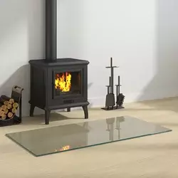 Staklena ploča za kamin *Transparent*an 100 x 50 cm Stakl