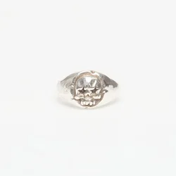Prstan TwoJeys Skull Signet Ring Silver 54 mm