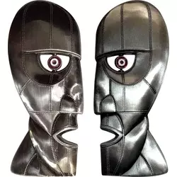 Pink Floyd Metal Heads (3D/Spinning Function) Magnet