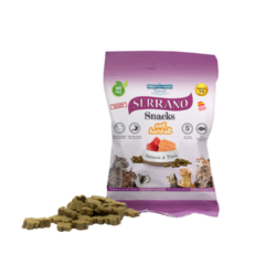 Mediterranean Poslastice za mačke Serrano, Losos, Omega 3 i DHA, 50 g