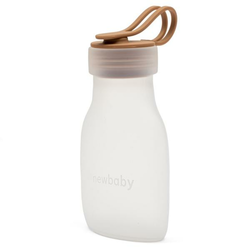 Silikonska steklenička za materino mleko New Baby rjava