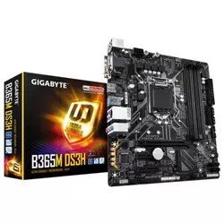 GIGABYTE B365M DS3H  Intel, Intel® 1151 (8. i 9. gen.), Intel® B365