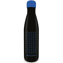 Boca PlayStation Symbol Pattern - Metal Bottle