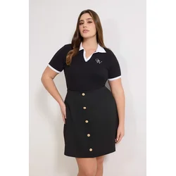 Trendyol Curve Ženska bluza Tbbss25Af00059, Crna