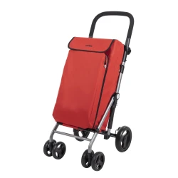 Nakupovalni voziček CARLETT, lite duo, ruby