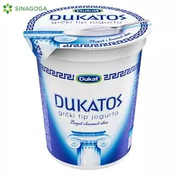 DUKATOS JOGURT NATUR 400G SOMBOLED