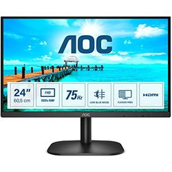 AOC Monitor 24 24B2XHM2 FHD IPS VGA/HDMI 75Hz